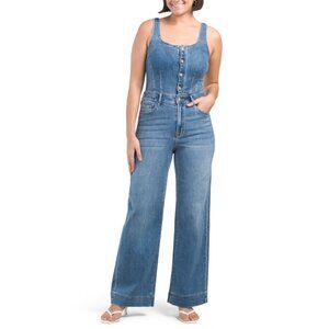 Hidden Denim Jumpsuit NWT